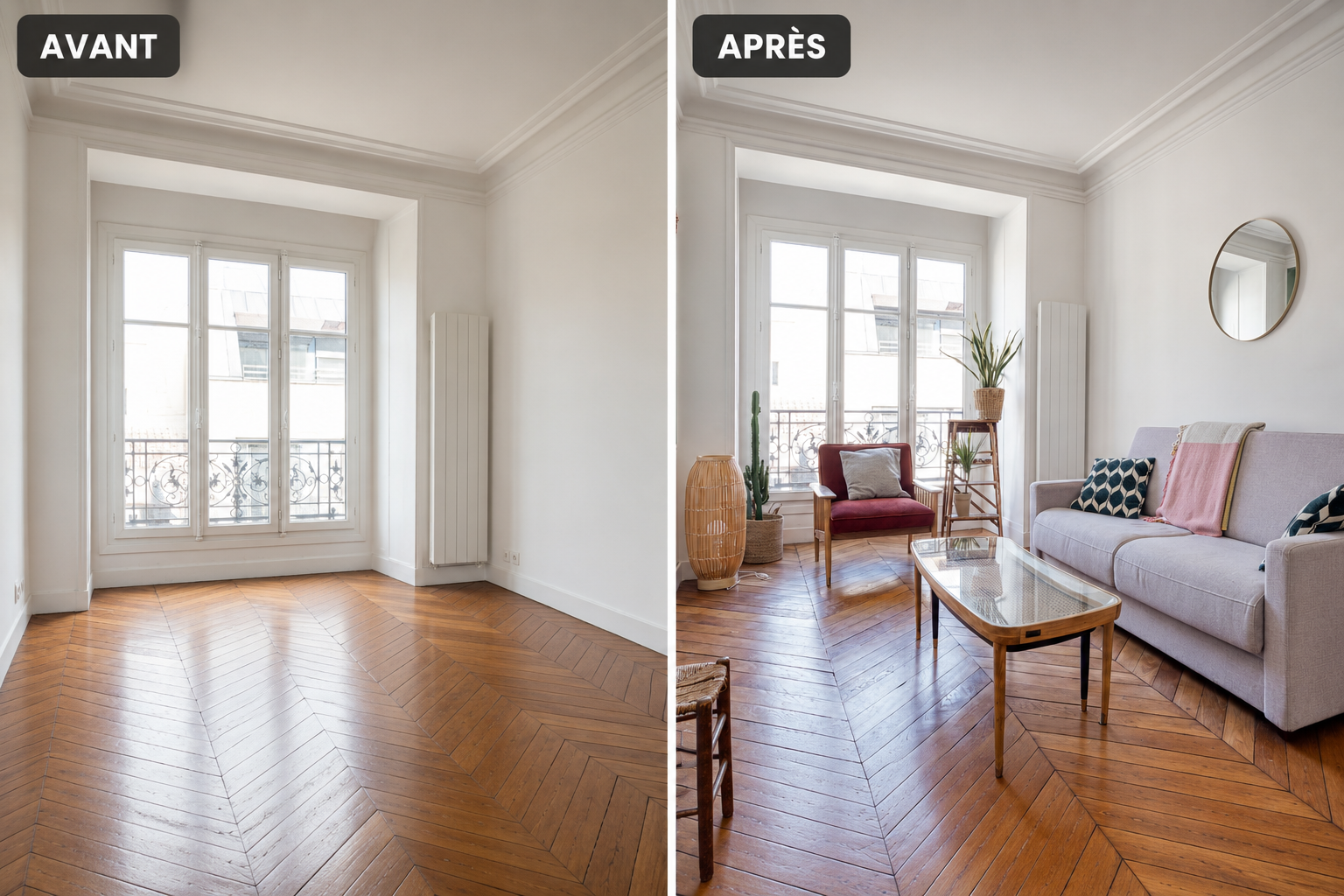 Home staging et mise en valeur de votre bien à Chatou
