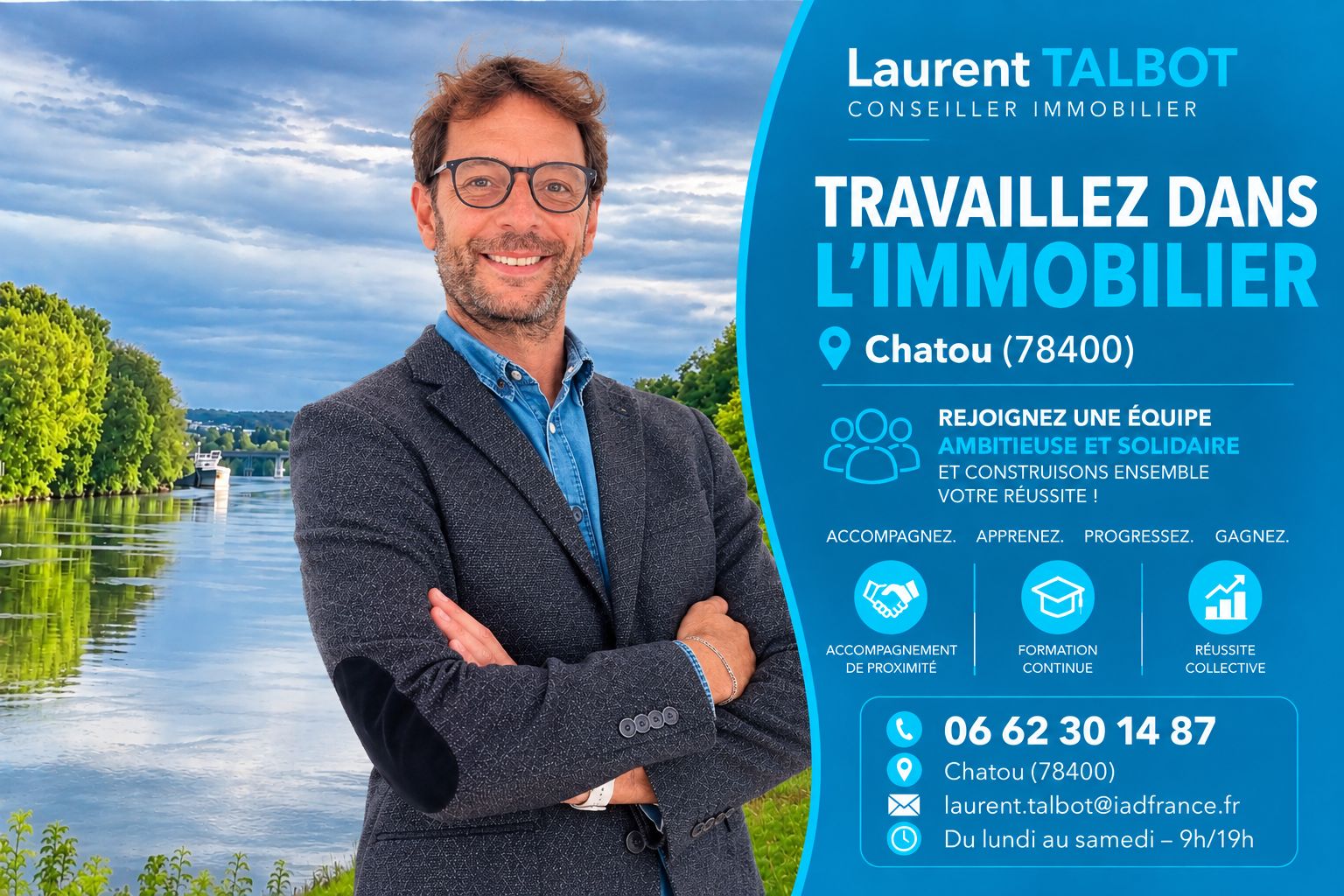 Devenir conseiller immobilier ind&eacute;pendant &agrave; Chatou avec Laurent Talbot